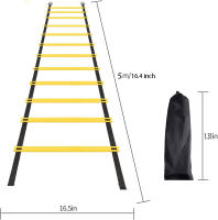Ladra De Agilidad Y Velocidad De 6M Con Correa De Nylon Para Entrenamiento De Fitness Y Fútbol Ladder De Energía Inflable - details 6