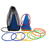 Juego De Barricadas De Fútbol Con Bucket De Señal 18cm Durables Y Anticaídas Material Protector Medio Ambiente Para Entrenamiento - details 0