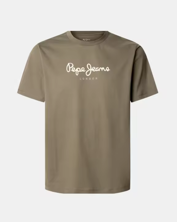 PEPE JEANS PM508208 EGGO N Camisetas Manga corta Hombre Verde - 1