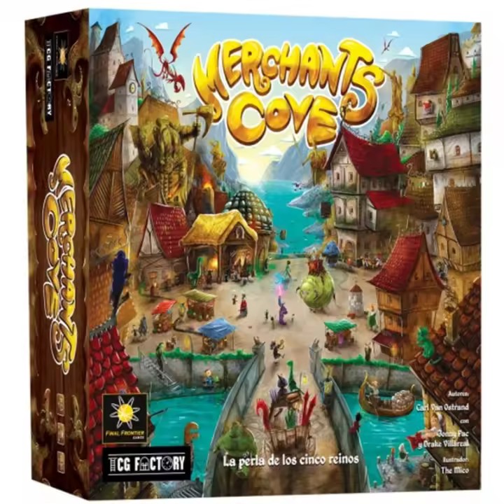 Merchants Cove Juego de Mesa Asimétrico con Tablero Grande y Rejugabilidad - Estrategia en Español - 1