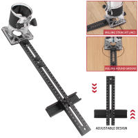 Juego De Herramientas De Carpintería 4 En 1 Juego De Router Milling Groove Bracket Herramienta De Corte Circular De Aluminio Juego De Punzón Router - details 5