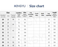 Pantalones Casuales Para Hombre De Algodón Y Spandex Con Cintura Elástica Y Cordón Estilo Clásico Y Moda Para Primavera Otoño Trousers Gris Cargo Ajustables De 28-38 - details 0