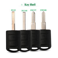 Carcasa De Llave De Coche Bilchave Con 2 Botones Para Opel Vauxhall Corsa C Meriva Astra H J G D Combos Llaves Fob Micro Switch ABS - details 0