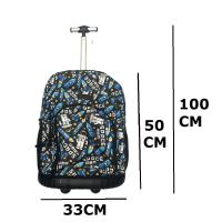 MOCHILA ESCOLAR GRANDE con Ruedas ALTA 100CM - Mochila 50cm, Medidas: 50x33x24cm -  CM,FESPU - details 1