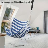 Silla Colgante De Hamaca Tejida a Mano 1pc Resistente Y Cómoda Para Uso Interior Y Exterior Muebles De Jardín Auto-Instalable - details 0