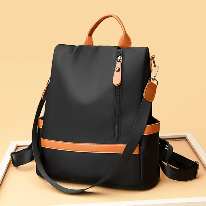 Mochila De Nylon Oxford Para Mujer Nueva 2024 Mochila De Moda Coreana Ligera Y Versátil Para Viajes Estilo Casual - 1