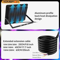 Lámpara De Proyección LED RGB IP66 Impermeable 100W 50W 30W 20W 10W Para Iluminación Exterior De Jardín Con Reflector 220V - details 5