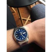 Reloj Automático Hombre Seiko 5 SNXS77K1 dial azul acero - details 5