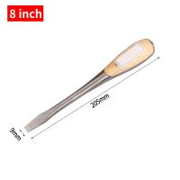 Destornillador Plancha Con Mango De Madera Resistente One Piece Herramientas De Reparación De Máquinas Y Hogar Tamaño 6/8/10/12 Pulgadas - details 8