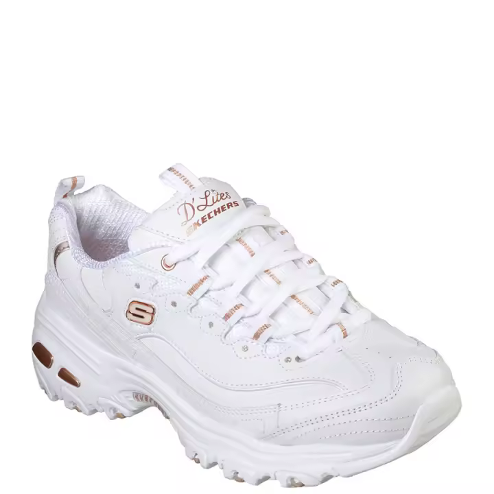 Skechers  white sneakers 11931-wtrg  , para Mujer - 1