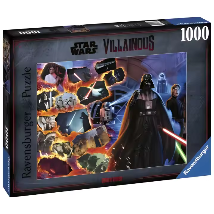 Puzle 1000 star wars villanos darth vader - 1