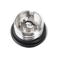Tapa De Tanque De Aceite Y Gasolina Negra De Cromo Para Motocicleta CNC De Aluminio Pop-Up Para Harley Sportster XL883 XL1200 Dyna FXD Softail Fat Boy CVO - details 7
