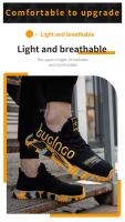 Zapatos De Seguridad Para Hombres Indestructibles Transpirables Con Punta De Acero Antipinchazos Y Respirables Para Trabajo - details 6
