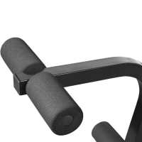 vidaXL Banco de musculación negro - details 2