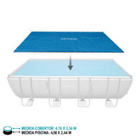 Cobertor solar INTEX piscinas rectangulares 488 x 244 cm - details 2