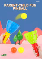Bola Interactiva Familiar Para Niños Catapultador Doble De Tiro Juguete Deportivo Para El Desarrollo De La Habilidad De Agarre Y Movimiento - details 0