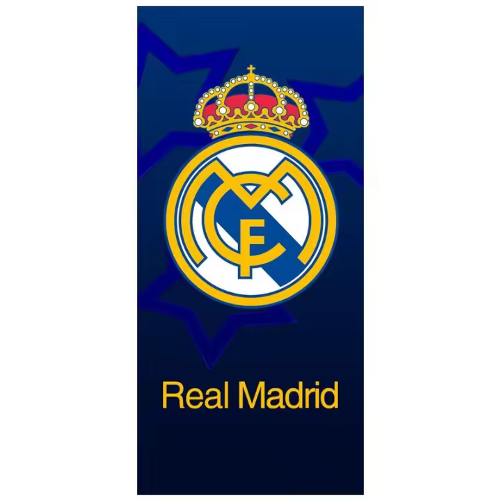 Toalla De Playa Real Madrid Algodon 70x140cm. - 1