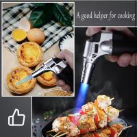 Soplete De Cocina con Cierre De Seguridad y Llama Ajustable, Soplete Cocina Para Bricolaje, Creme Brulee, Barbacoa y Horneado(Gas No Incluido) - details 0