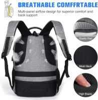 Mochila para hombres, niños, niñas, mochila de escuela secundaria, compartimento para computadora con puerto de carga USB - details 0