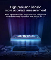 Sensor De Temperatura Y Humedad WiFi Tuya Con Probing Externo Pantalla LCD Monitoreo Remoto APP Termómetro Higrómetro Para Interior Recargable USB - details 12