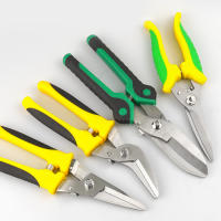 Tijeras De Jardín Multifuncionales De Hierro Para Electricistas Con Cinta De Fijación Placa De Acero Inoxidable Para Podar Y Cortar Alambre PVC - details 10