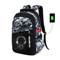 Mochila escolar de gran capacidad para niños adolescentes, morral luminoso para estudiantes universitarios - details 14