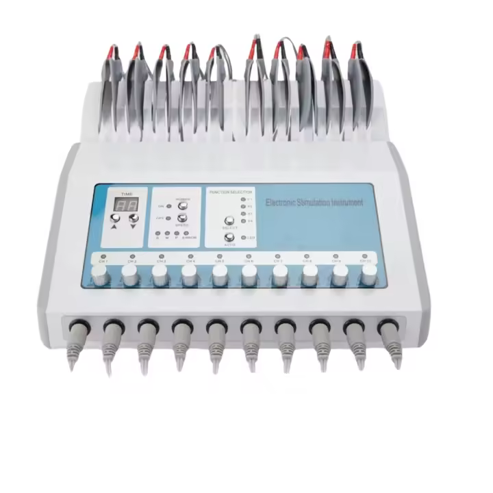 MISTIK  Maquina Electroestimulador EMS 10 Canales Profesional Estimulación Muscular Reafirmante Tonificación Corporal Abdominal Glúteos Brazos Piernas Terapia Física Reducción Grasa Anticelulitis Fortalecimiento Muscular Cuerpo Mistik Beauty Madrid - 1