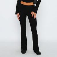 Pantalones Largos Para Mujer Leggings Elásticos De Talla Alta Estilo Athleisure Yoga Fitness Pantalones Bell Bottoms Para Verano - details 27