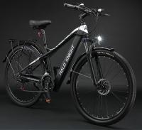 Halo Knight H02 Bicicleta Eléctrica, Motor Brushless de 750W, Batería de 48V 16Ah, Neumáticos de 29*2.1 pulgadas, Velocidad Máxima de 50km/h, Alcance Máximo de 60km, Shimano de 21 Velocidades, Freno de Disco Mecánico - Negro - details 0
