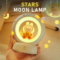 Lámpara De Lectura LED Con Diseño De Panda Gato Y Conejo Recargable USB Luz Nocturna Para Decoración De Habitaciones Regalo Para Niños Y Bebés Para Dormir - details 0