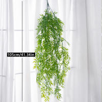 Plantas Artificiales Colgantes 105cm Hojas De Arce Falsas Vínculos De Plástico Para Decoración De Jardín Y Hogar Toque Real - details 2