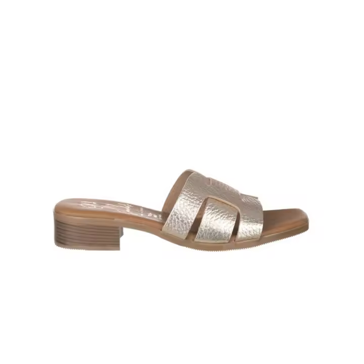 Sandalias Planas Oh My Sandals 5600 Mujer Oro - 1