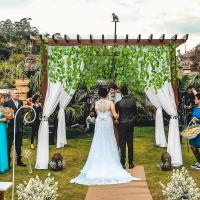 2.1M Artificial Hanging Plant Fake Vine Ivy Leaf Greenery Garland Para Decoración De Jardín Valla Exterior Bodas Fiestas Domésticas - details 4