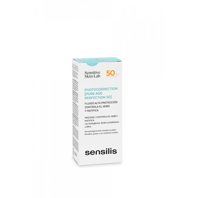 SENSILIS Photocorrection [Pure Age Perfection 50] Fluido Alta Protección 40 ml
