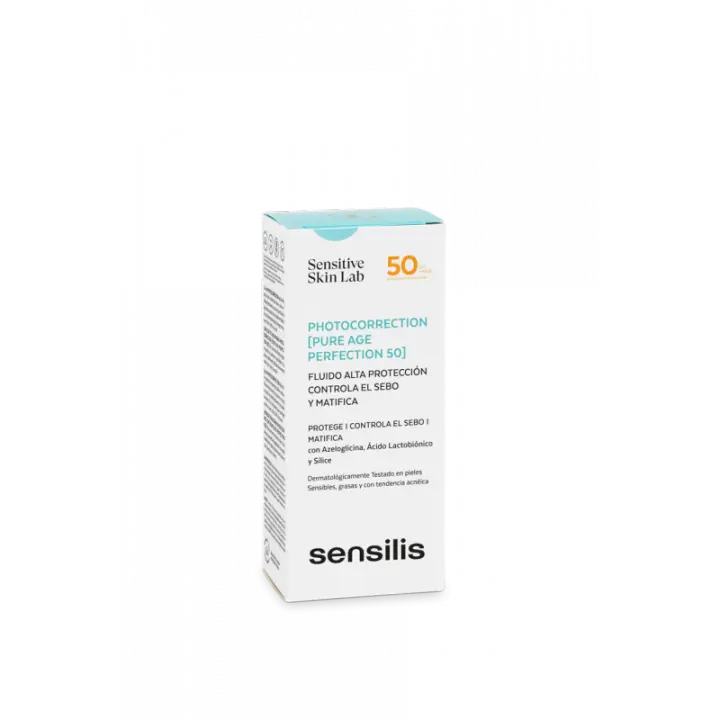 SENSILIS Photocorrection [Pure Age Perfection 50] Fluido Alta Protección 40 ml - 1