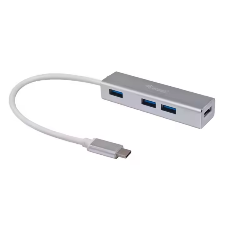 Equip Hub USB-C a USB 3.0 4 Puertos para Ampliar la Capacidad USB de Su Dispositivo - 1