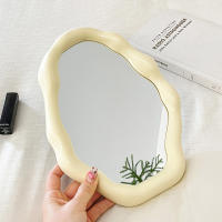 Espejo Compacto de Lujo - Decorativo Vanidad con Base, Estilo Minimalista para Estudiantes y Hogar 1pcs - details 5