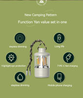 Lámpara De Camping Portátil COB Caliente Con Luz LED Fuerte Recargable Para Emergencias Y Pesca En Túneles Material ABS Fuente De Luz LED Con Lámpara De Tungsteno - details 1