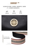 Bolso de mujer de Piel Auténtica, Modern Bolso bandolera de un solo hombro, Primera capa de Piel de Vaca, Bolso de almohada, Bolso de Hombre ancho para Mujer - details 8