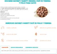 Nature´S Variety Cat Original Paté Ternera Con Pollo Pack 12X70 Gr - details 0