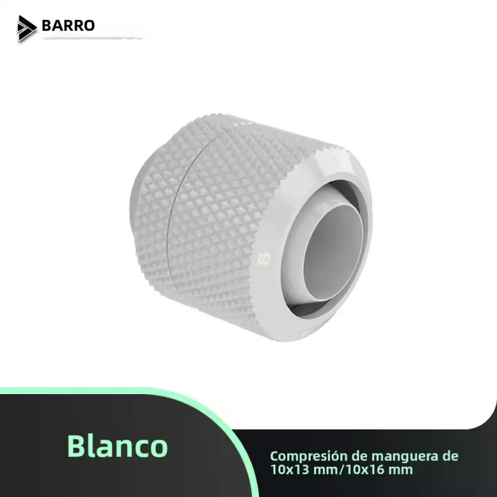Conector De Compresión De Tubo Suave Barrow 3/8"ID*1/2"OD 10x13mm 3/8"ID*5/8"OD 10x16mm Para Enfriamiento Por Agua En Construcción De PC - 1