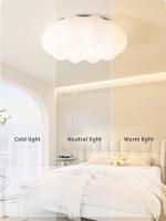 Lámpara De Techo Moderna Nubes 30CM 220V 3 Colores Regulables Decoración Para Habitación De Niños Estudio Sala De Estar Iluminación - details 4