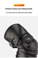 Protector De Rodilla Para Motocicleta Invierno Antigolpes Térmico Para Hombres Equipamiento De Ciclismo Resistente Al Viento Multiple Estilos - details 23