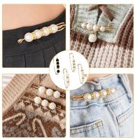 Set De 6 Broches De Perla Artificial Para Ajustar Cinturones Pantalones Vestidos Camisas Suéteres Accesorios Para Moda - details 5