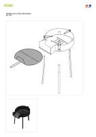 Barbacoa de Carbón Circular: Ideal para Reuniones al Aire Libre - details 1