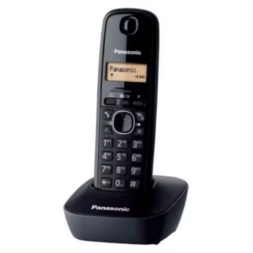 Panasonic KX-TG1611 Teléfono Inalámbrico DECT – Pantalla LCD, Manos Libres, Agenda de Contactos y Larga Duración de Batería - 1