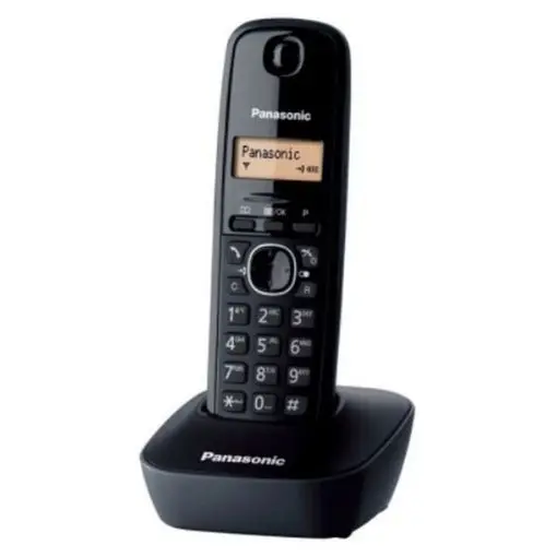 Panasonic KX-TG1611 Teléfono Inalámbrico DECT – Pantalla LCD, Manos Libres, Agenda de Contactos y Larga Duración de Batería - 1