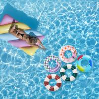 Rainbow - Anillos inflables de natación, playa, natación, fiesta, juguete acuático para viajes y uso al aire libre - details 1
