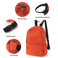 Mochila Multifuncional Plegable Para Hombres Y Mujeres Con Gran Capacidad De Almacenamiento Ligera Y Casual Bandolera Exterior - details 4