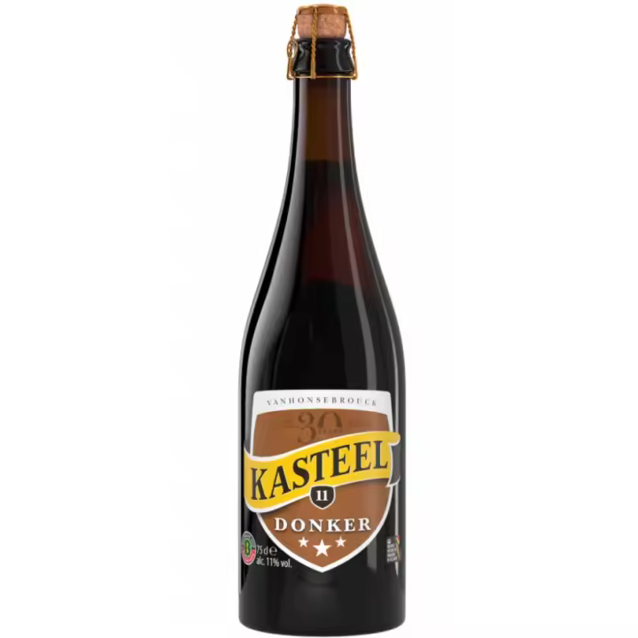 2 uds x Kasteel Brune 75Cl cerveza Belga tostada fuerte - 1